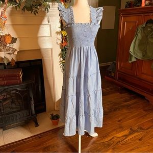 Hill house XS light blue glitter dress